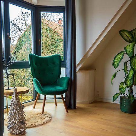 Amao-Green I 90Qm I Penthouse Maisonette Mit Rooftop I City Center I King-Size Betten Lahr  Buitenkant foto