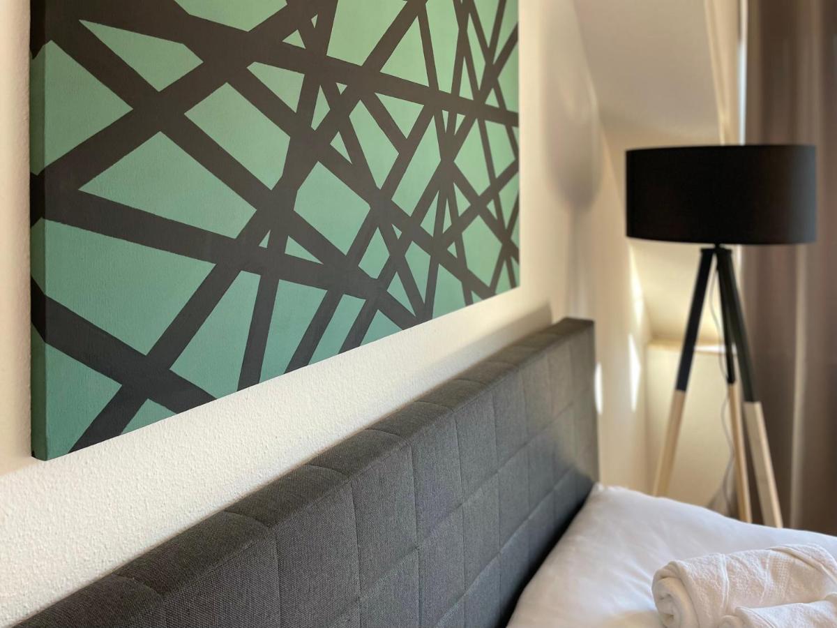 Amao-Green I 90Qm I Penthouse Maisonette Mit Rooftop I City Center I King-Size Betten Lahr  Buitenkant foto