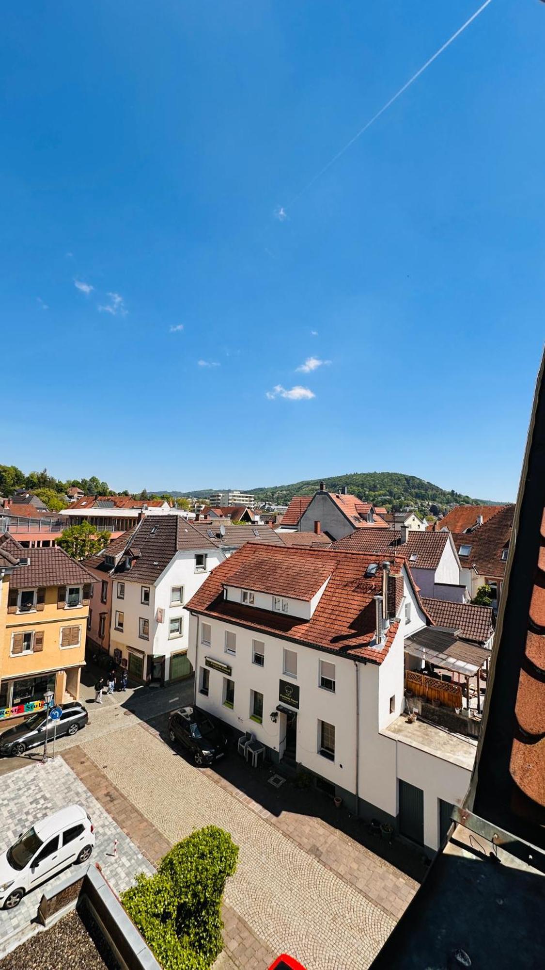 Amao-Green I 90Qm I Penthouse Maisonette Mit Rooftop I City Center I King-Size Betten Lahr  Buitenkant foto