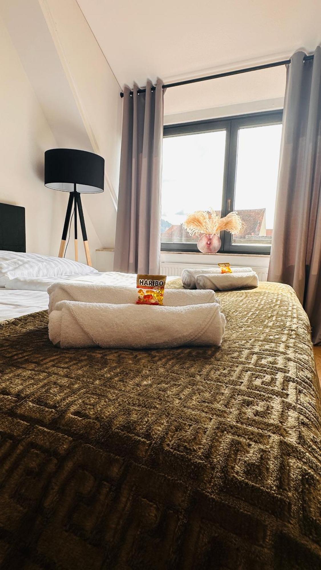 Amao-Green I 90Qm I Penthouse Maisonette Mit Rooftop I City Center I King-Size Betten Lahr  Buitenkant foto